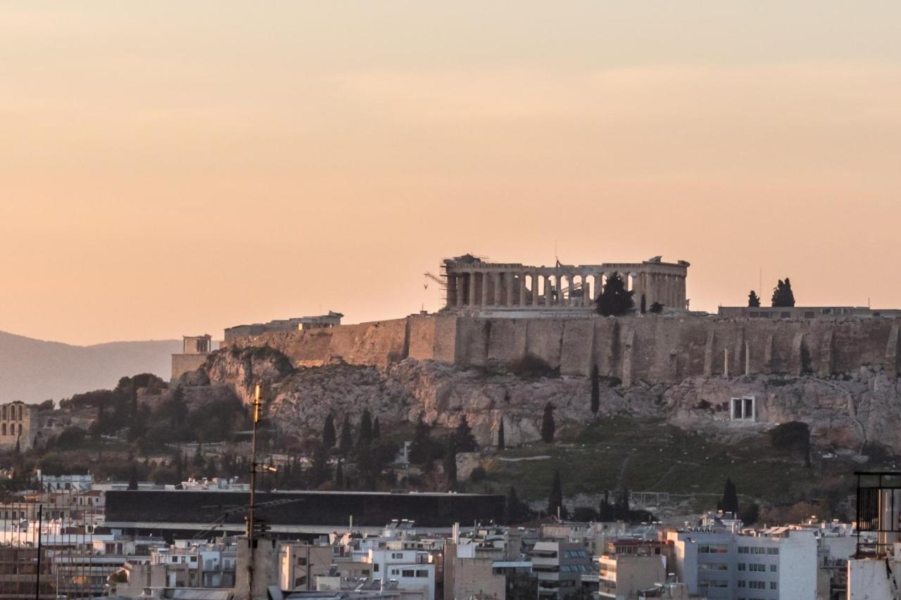 Renovated 3 Bedroom Apt With Acropolis View Athene Buitenkant foto