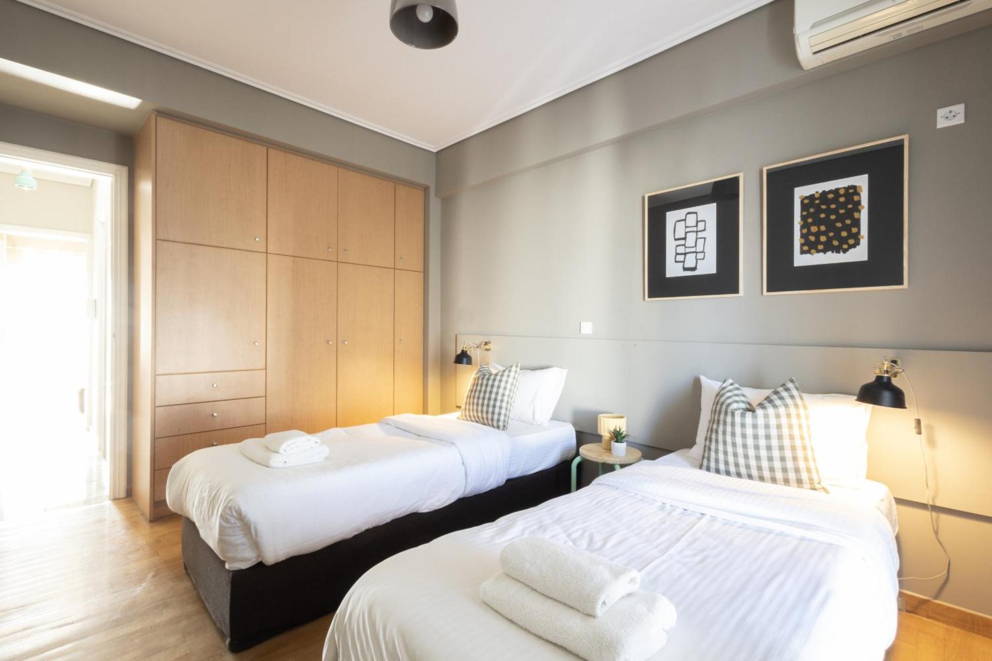 Renovated 3 Bedroom Apt With Acropolis View Athene Buitenkant foto